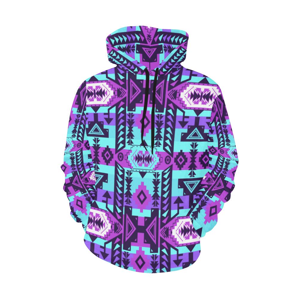 Chiefs Mountain Moon Shadow All Over Print Hoodie for Men (USA Size) (Model H13) All Over Print Hoodie for Men (H13) e-joyer