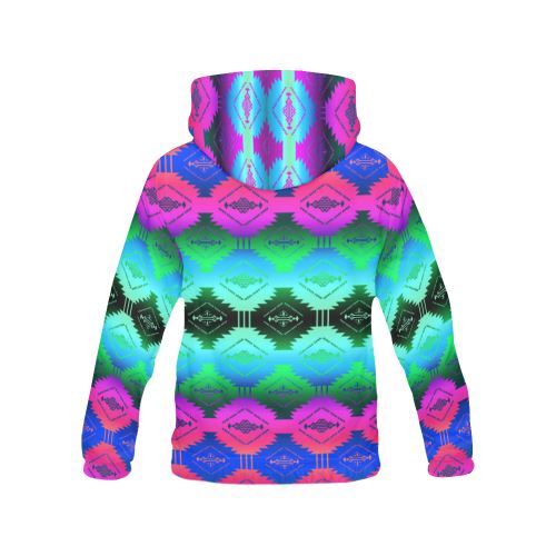 Cofitichequi Moon Shadow All Over Print Hoodie for Women (USA Size) (Model H13) All Over Print Hoodie for Women (H13) e-joyer