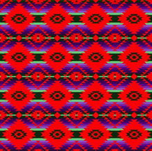 Load image into Gallery viewer, Cree Confederacy Chicken Dance Cotton Poplin Fabric By the Yard fabric NBprintex 
