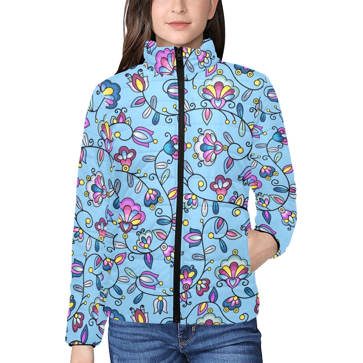 Autumn Bundle Blessing Stand Collar Jacket
