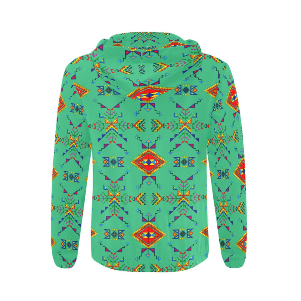 Buffalo Jump Sage Men's Zipper Hoodie