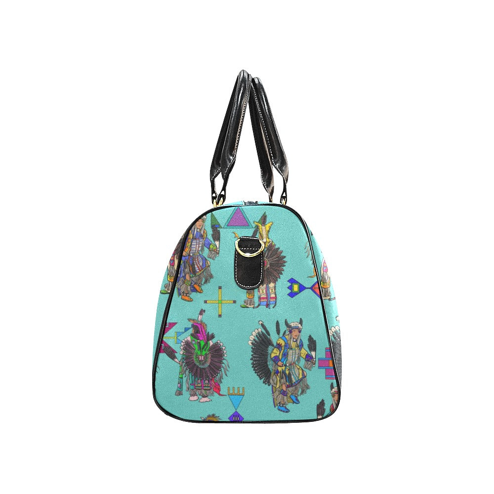 Men's Tradish Dancers Eggshell Blue Small Travel Bag
