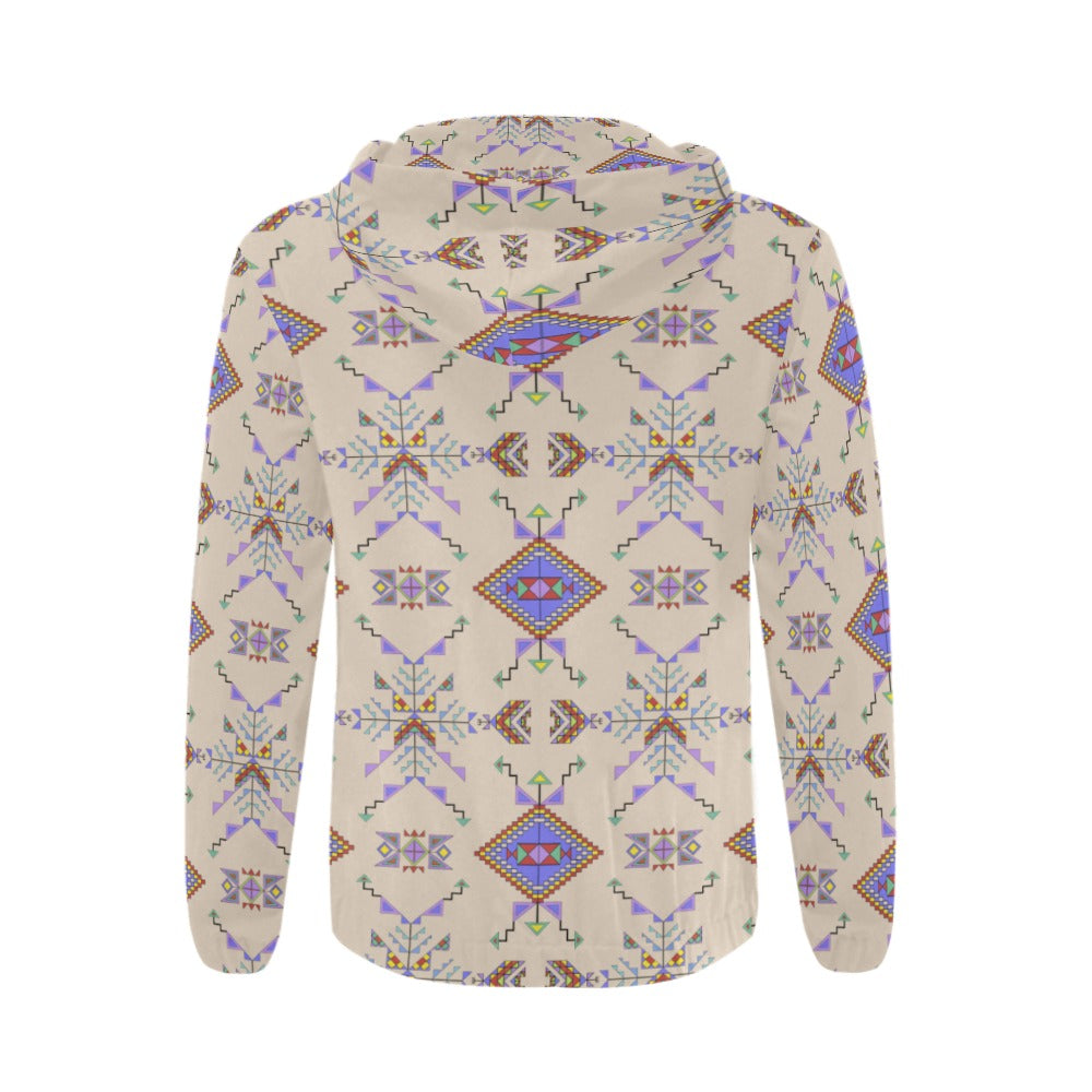 Buffalo Jump Hide Men's Zipper Hoodie