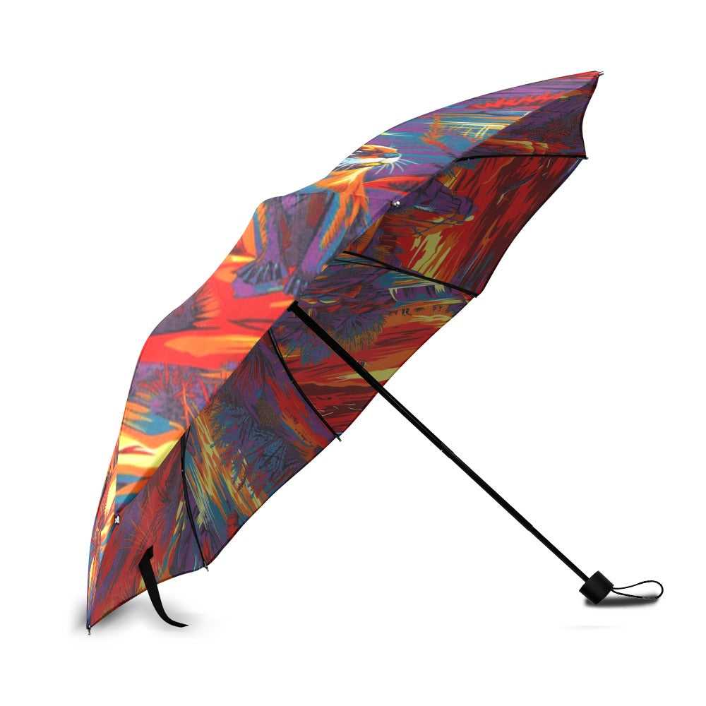 Silly Otters Foldable Umbrella