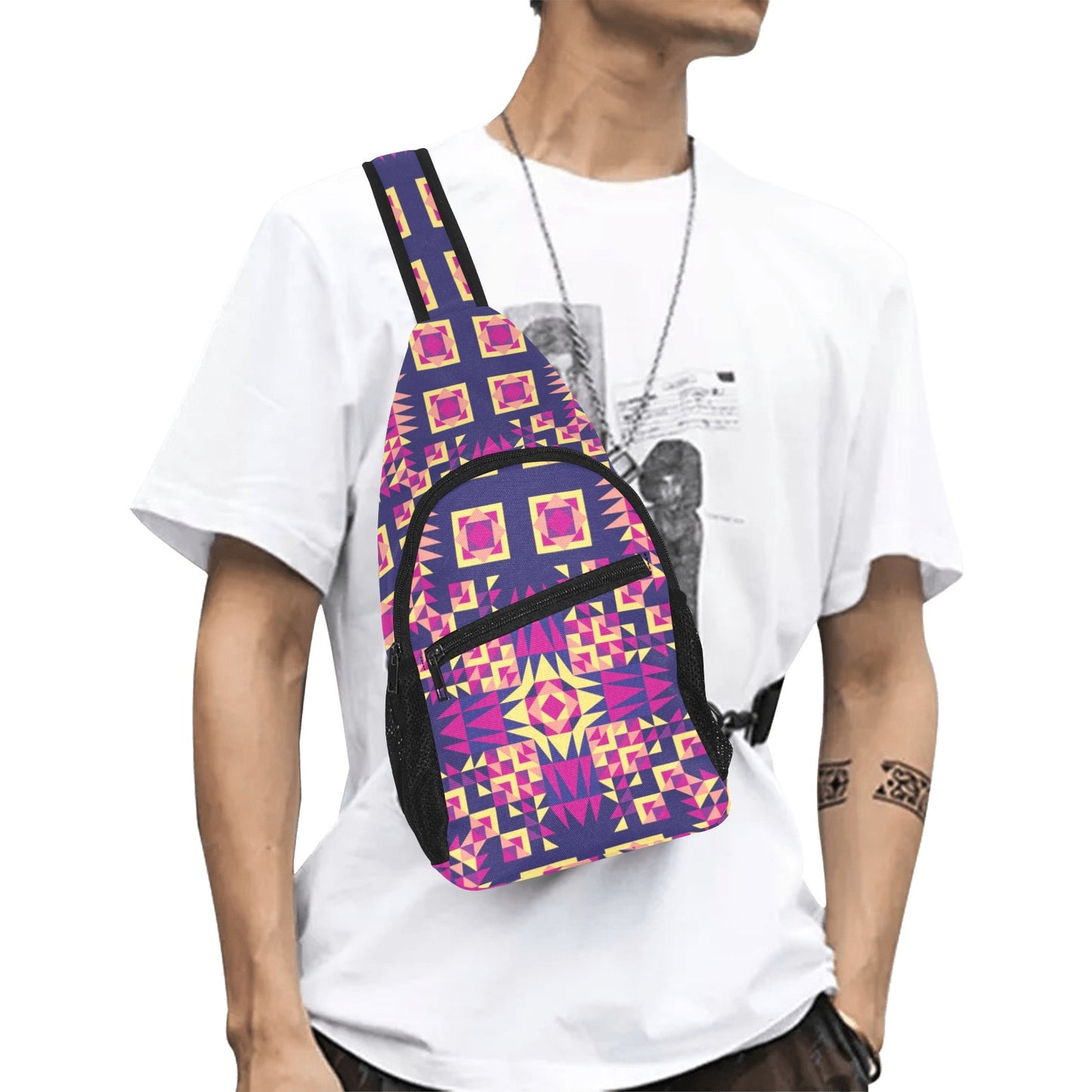 Kaleidoscope Chest Bag