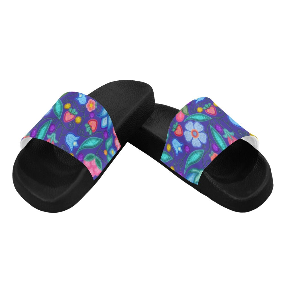 Sweet Offering Indigo Slide Sandals
