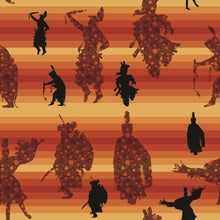 Load image into Gallery viewer, Dancers Brown Cotton Poplin Fabric By the Yard Fabric NBprintex 
