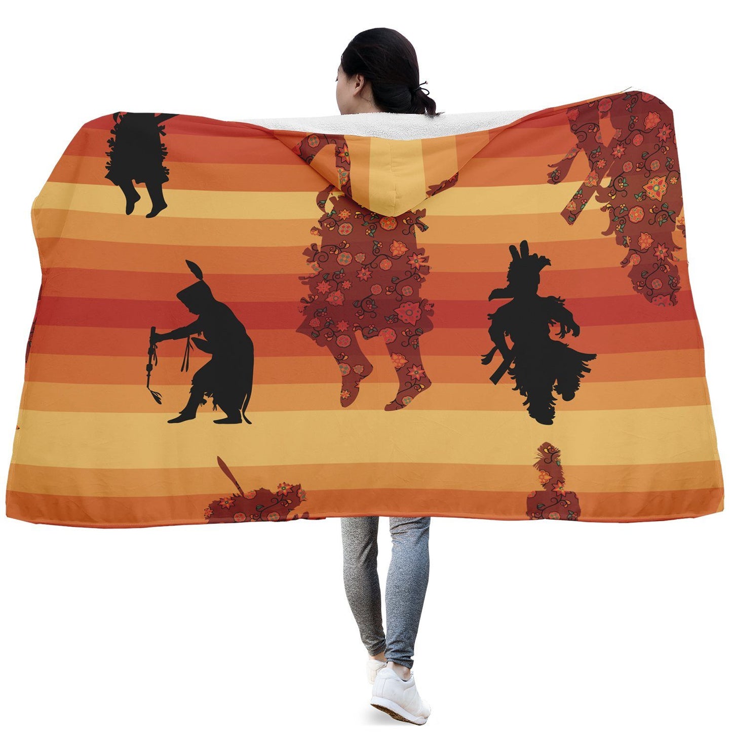 Dancers Hooded Blanket