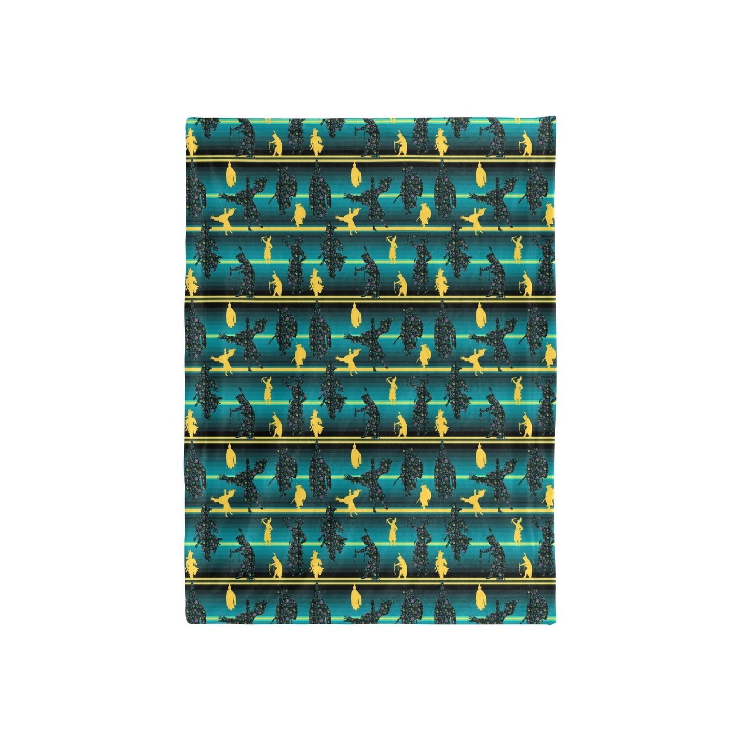 Dancers Inspire Green Baby Blanket 40"x50" Baby Blanket 40"x50" e-joyer