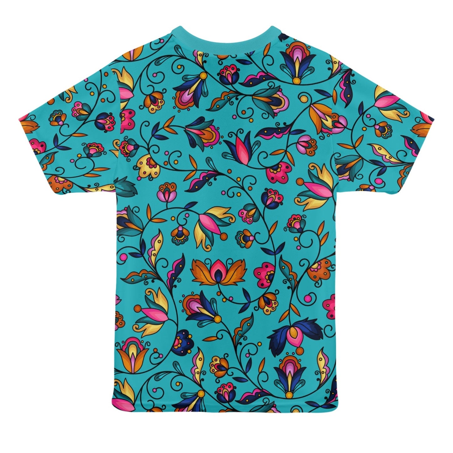 Copper Prairie Petals Turquoise Tee