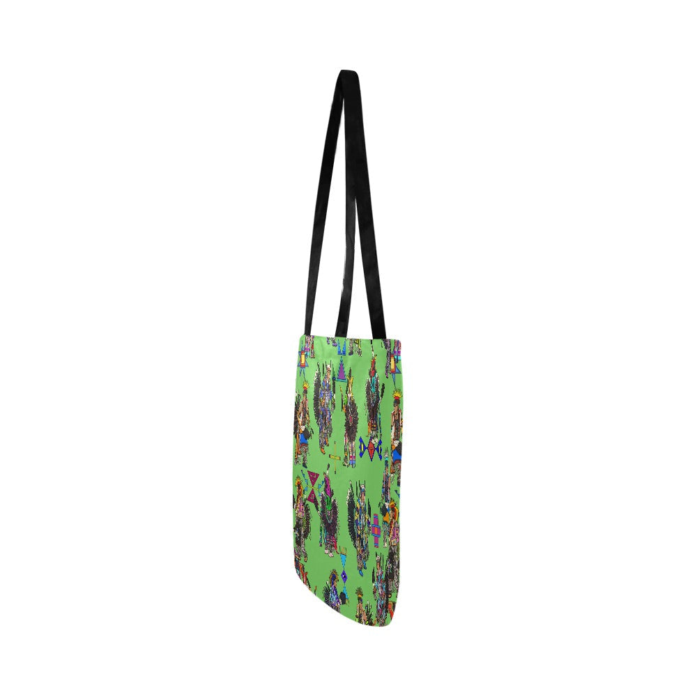 Men's Tradish Dancers Grass Reusable Shopping Bag