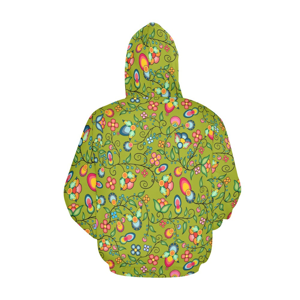 Floral Bounty Sweetgrass Hoodie for Men