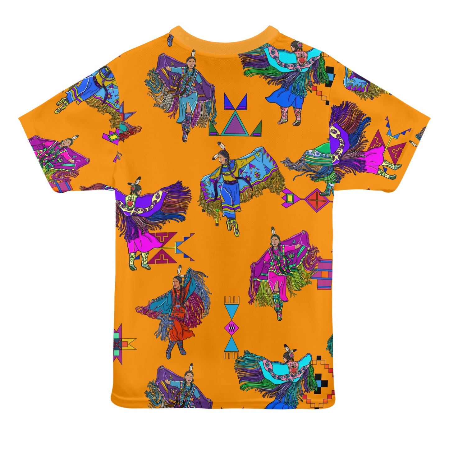 Women's Fancy Dancers Orange Tee