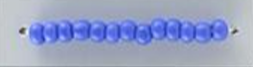 11/0 Seed Beads: Denim