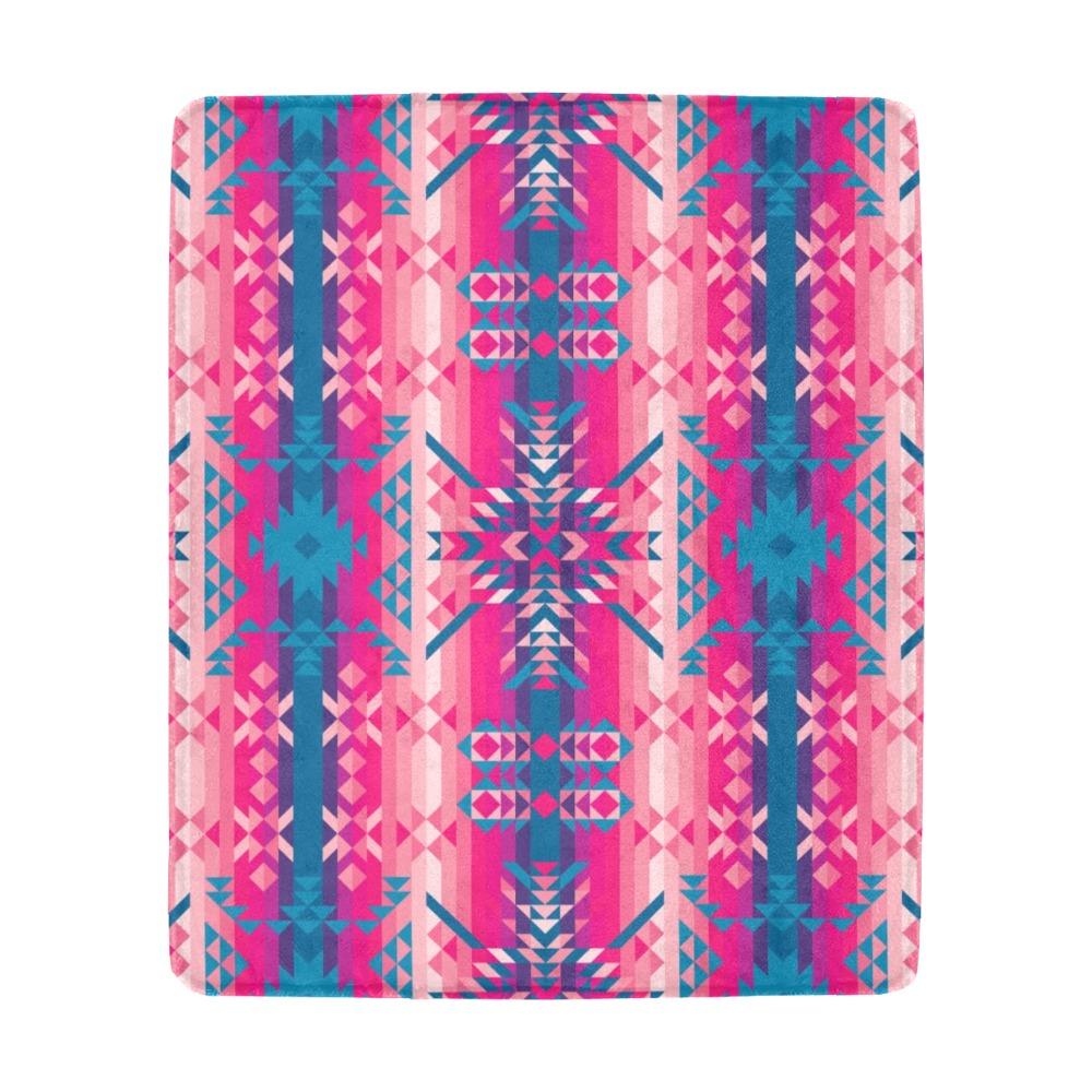 Desert Geo Large Micro Fleece Blanket