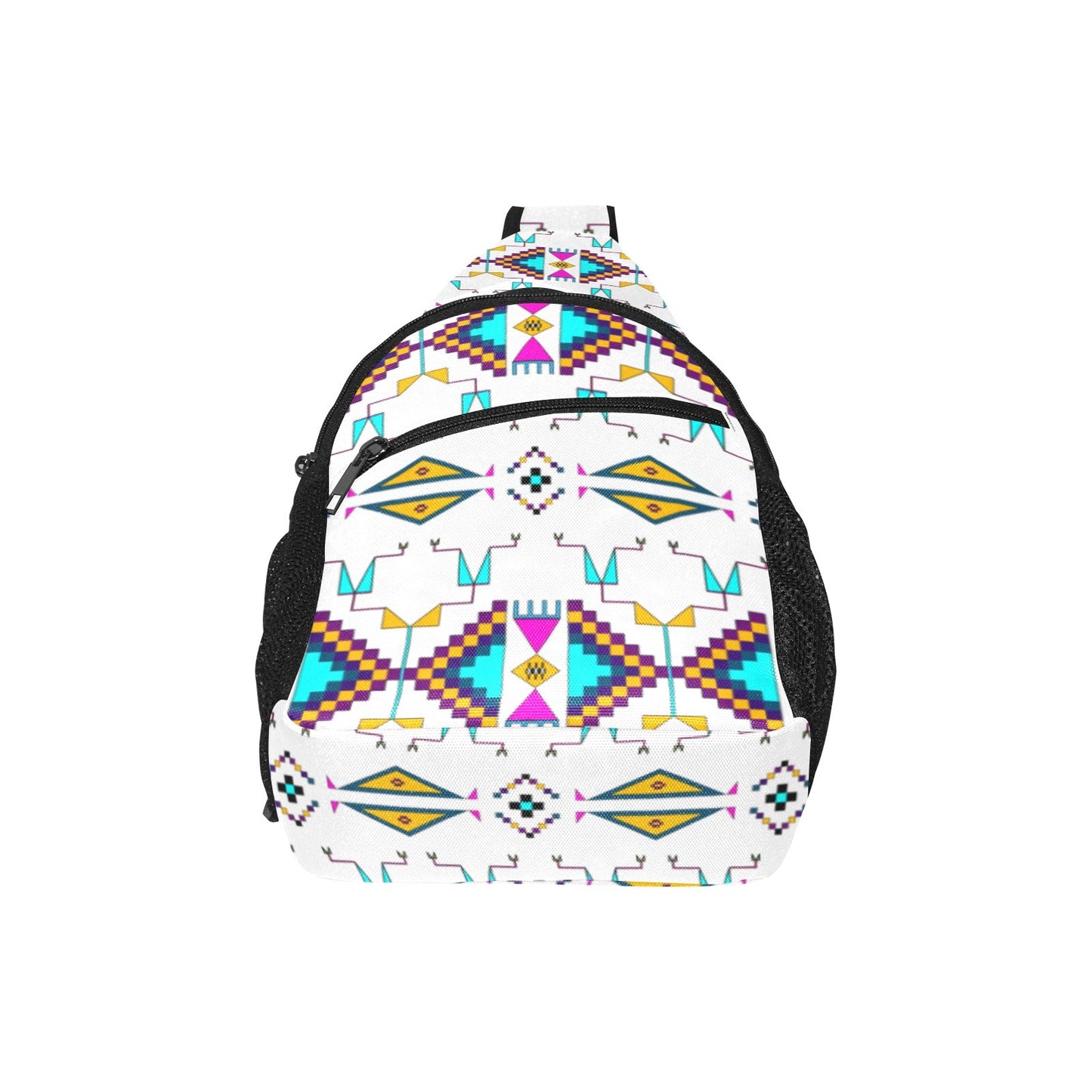 Rite of Passage White Chest Bag