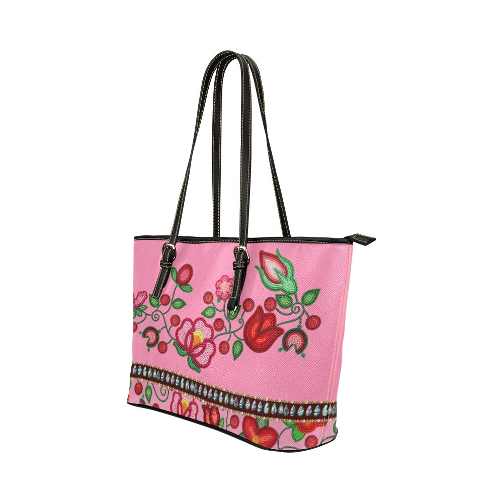 Rose Reverie Leather Tote