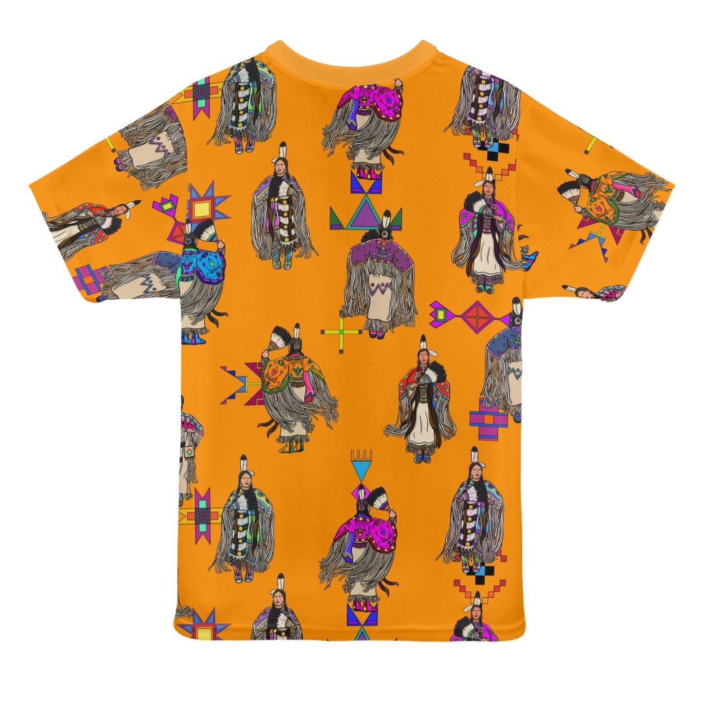 Women's Tradish Dancers Orange Tee