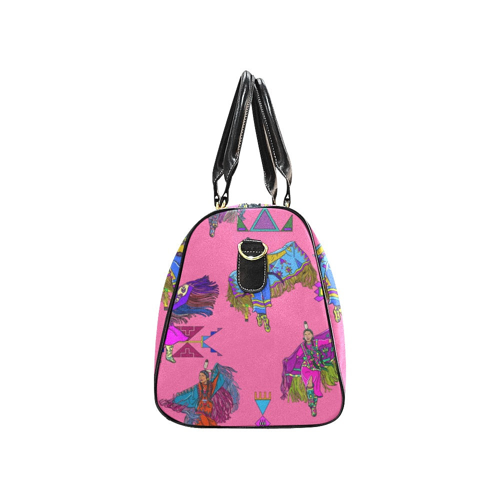Women's Fancy Dancers Pink Small Travel Bag