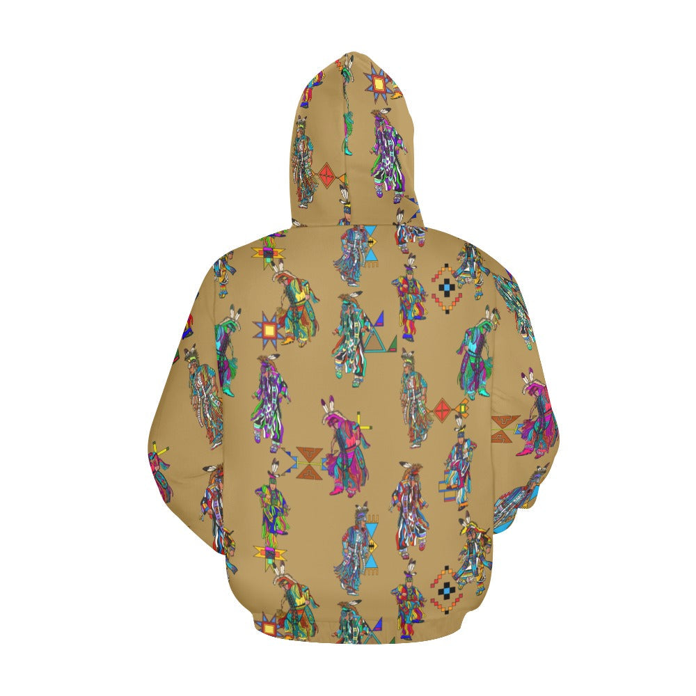 Men's Grass Dancers Earth Hoodie for Men