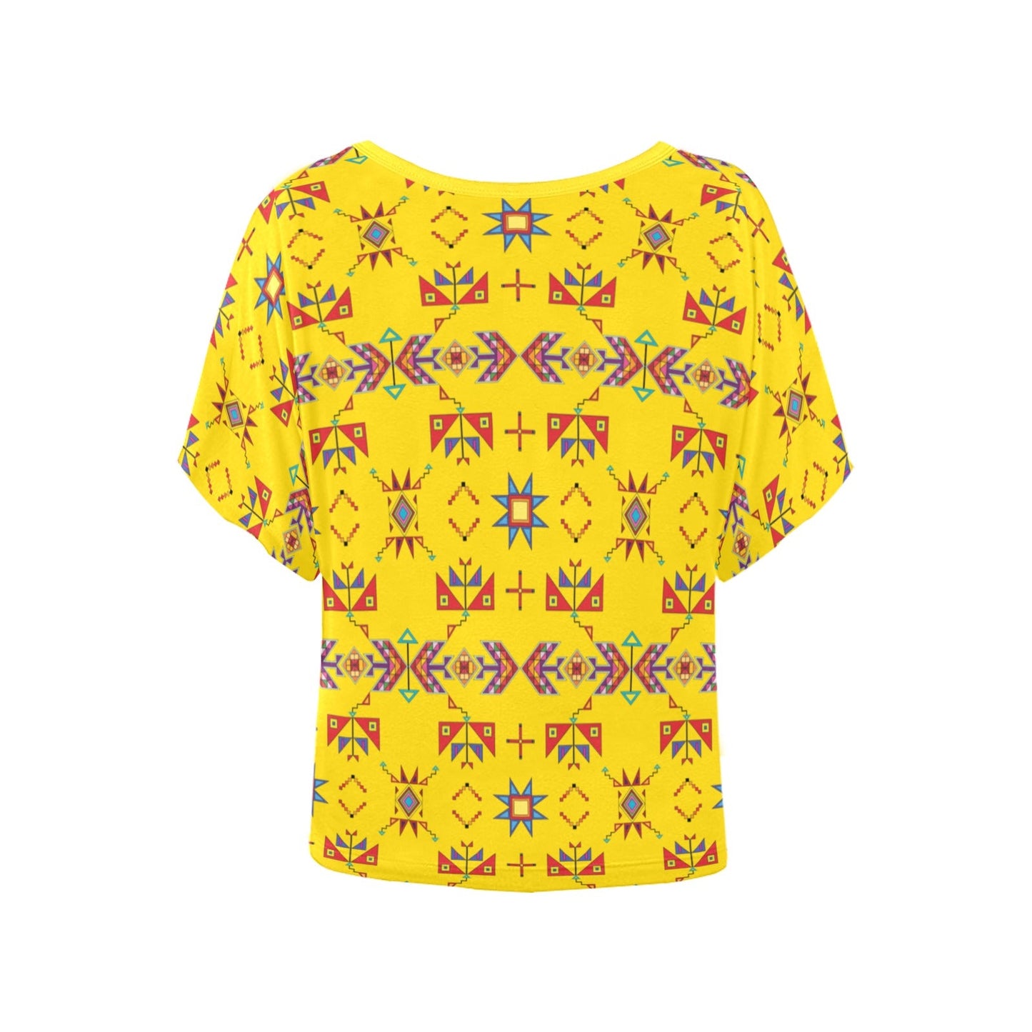 Scattered Generations Maize Women's Batwing-Sleeved Blouse T shirt