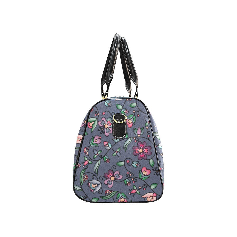 Amber Evening Garland Blue Large Travel Bag