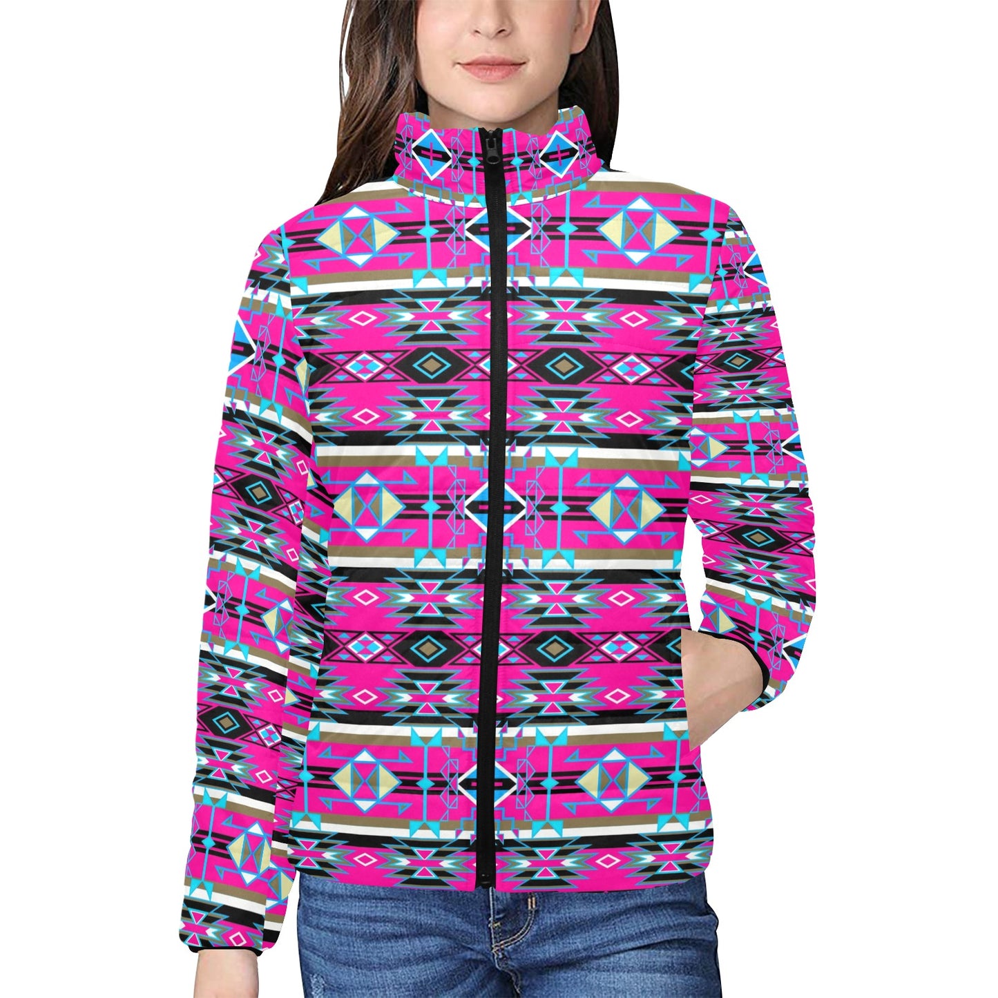 Force of Nature Stand Collar Jacket