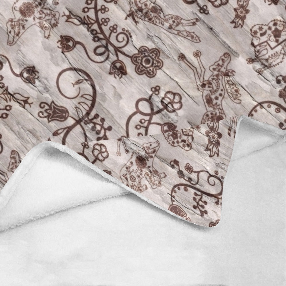 Forest Medley X-Large Micro Fleece Blanket