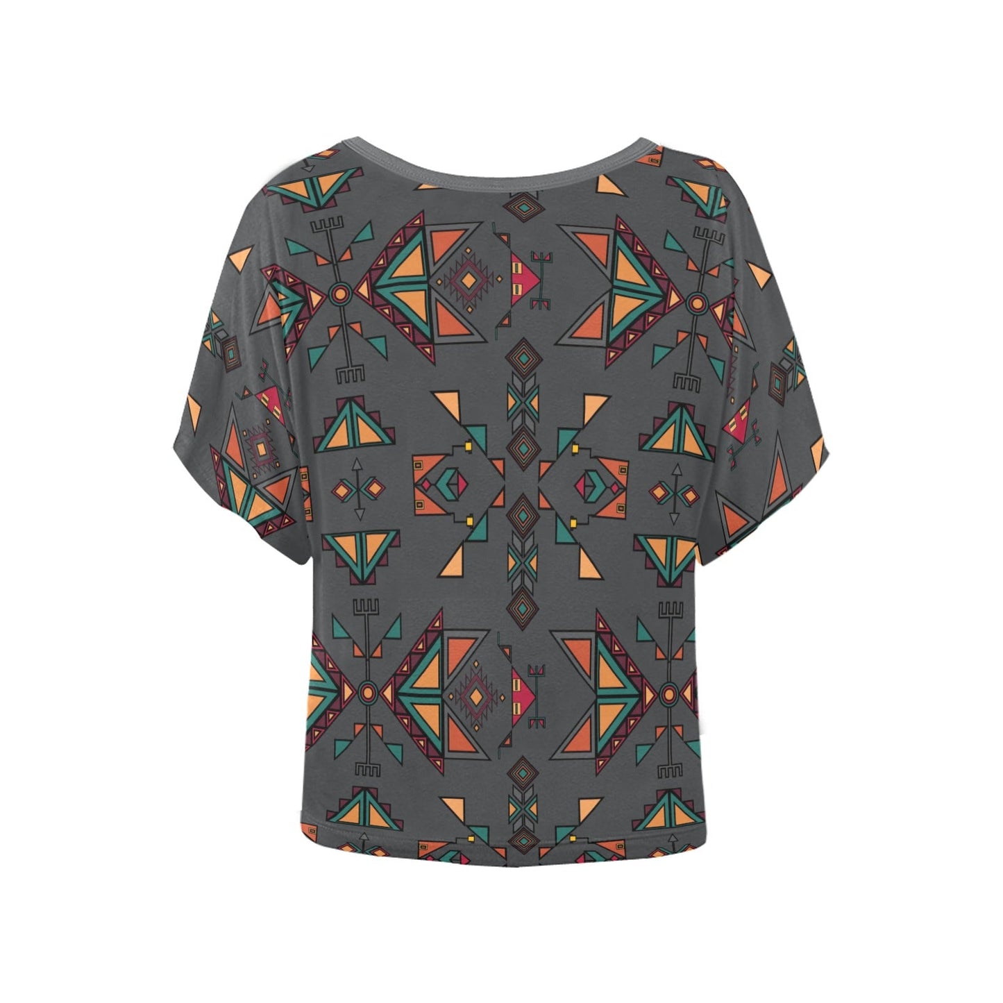 Arrow Dawn Gray Women's Batwing-Sleeved Blouse T shirt