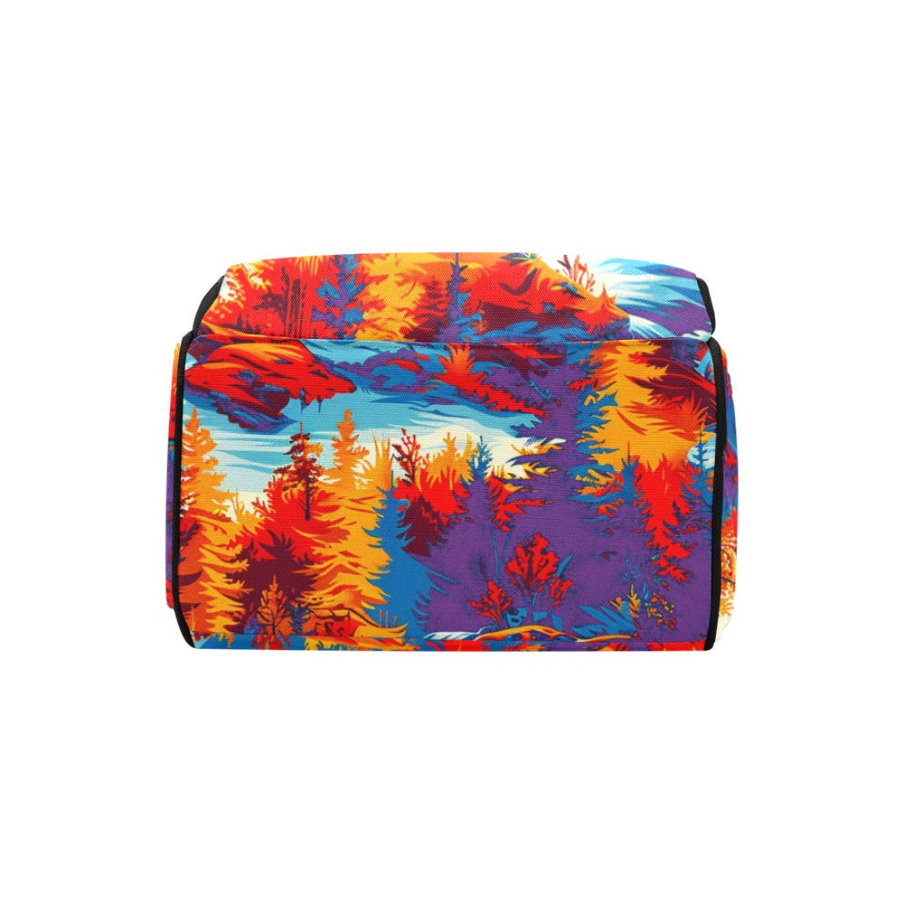 Hunting Wolves II Diaper Bag