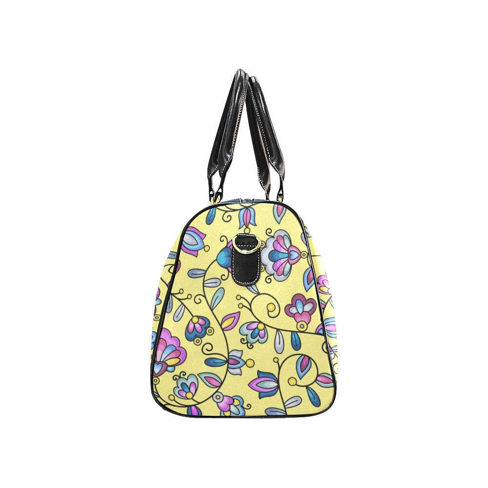 Autumn Bundle Blessing Yellow Large Travel Bag