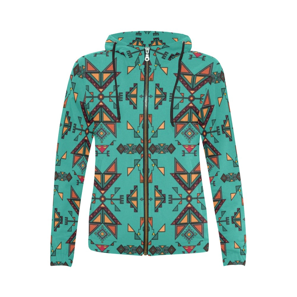 Arrow Dawn Full Zip Hoodie for Women