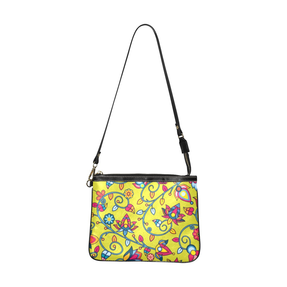 Thorny Path Yellow Small Shoulder Bag