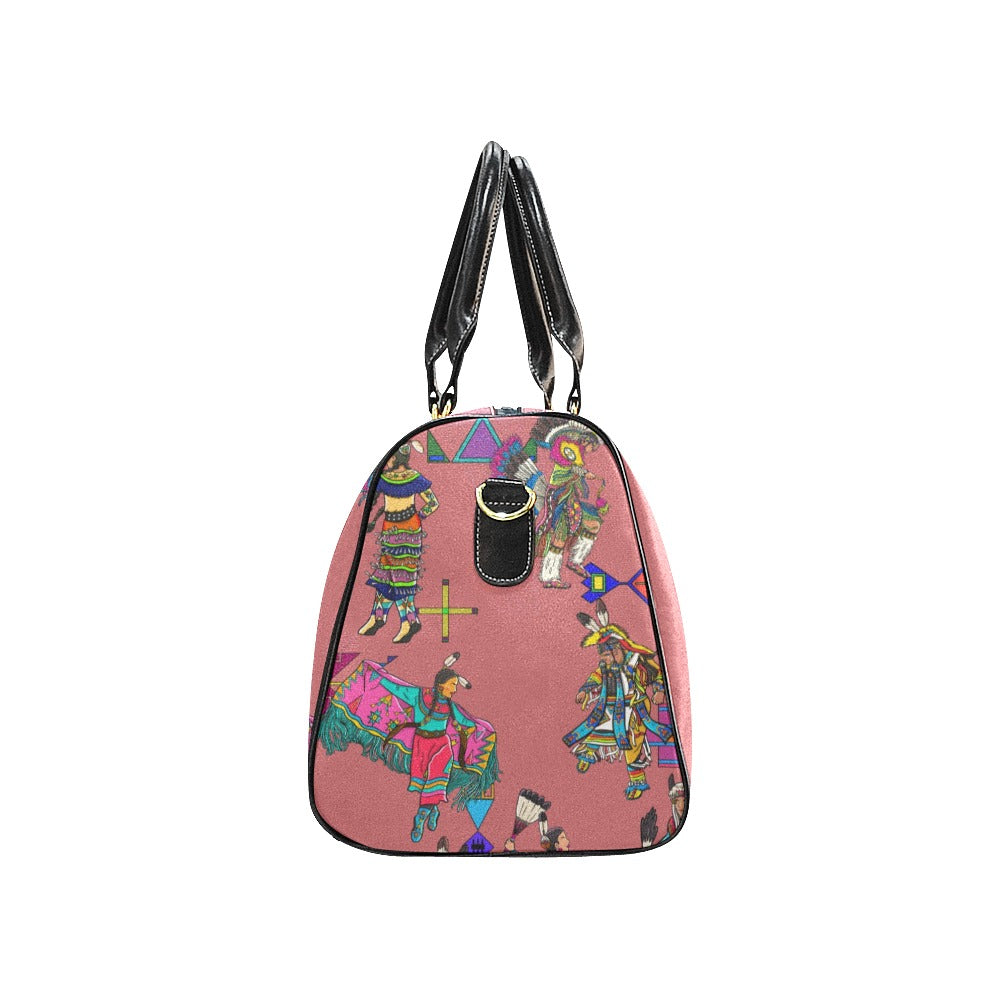 Grand Entry Dancers Terra Cotta Small Travel Bag