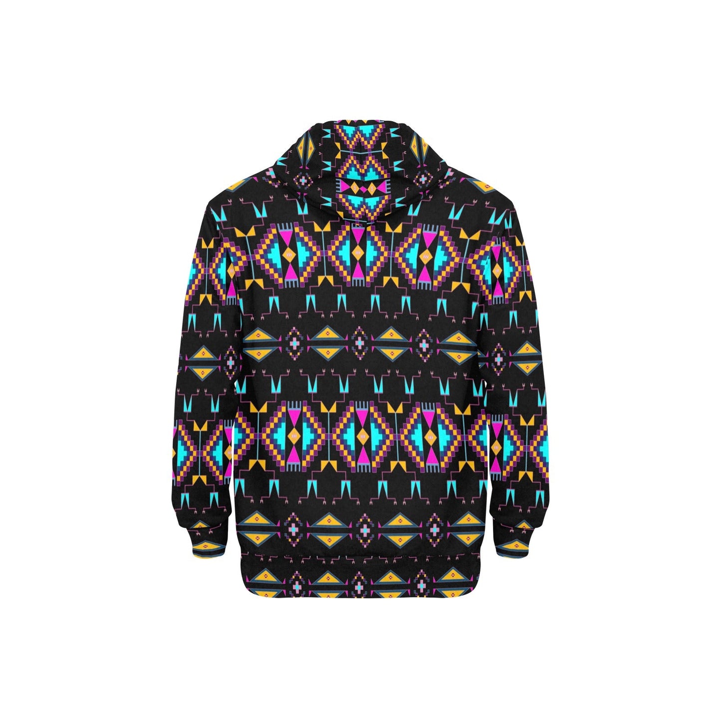 Rite of Passage Black Men's Long Sleeve Fleece Hoodie