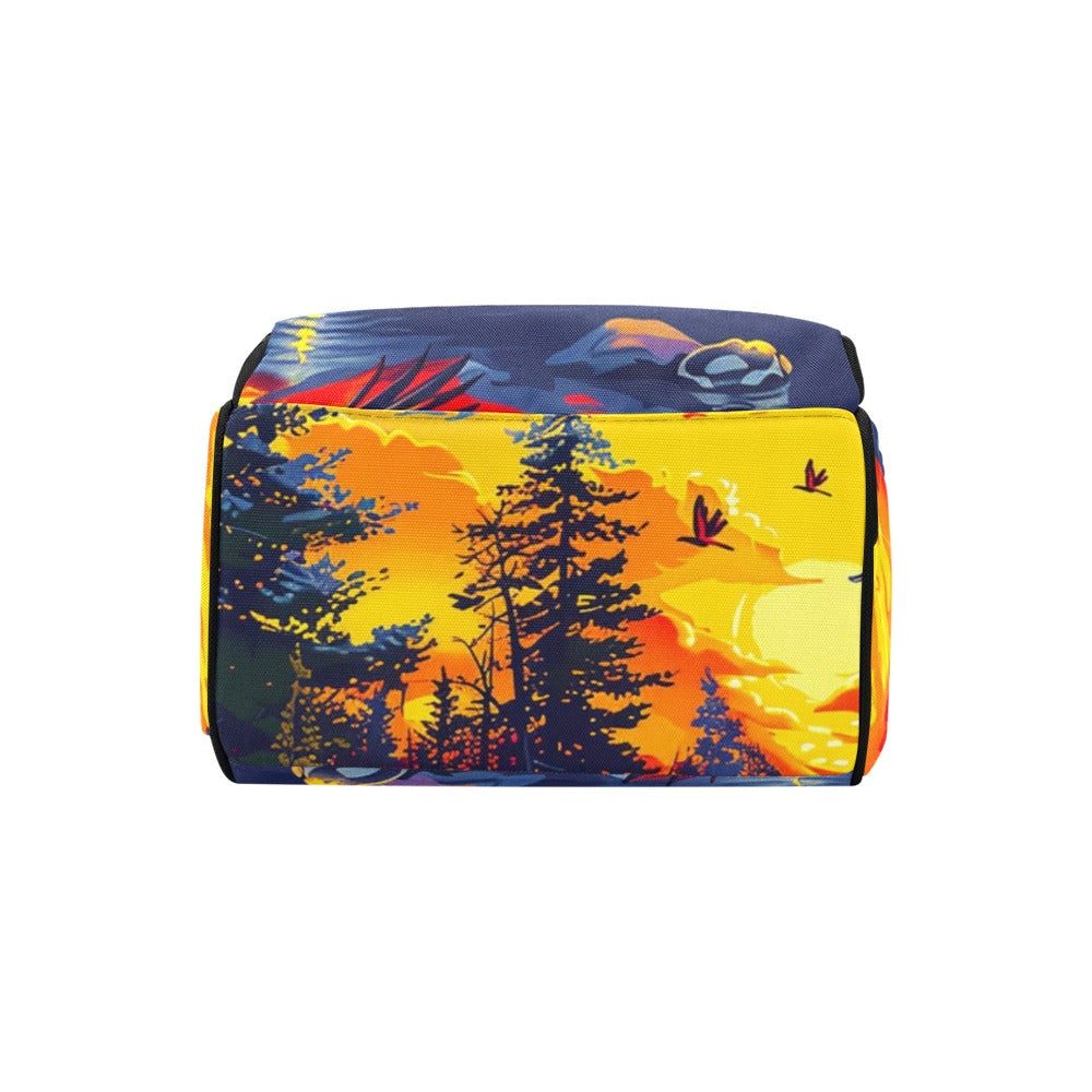 Woodpecker Medicine Multi-Function Diaper Backpack/Diaper Bag