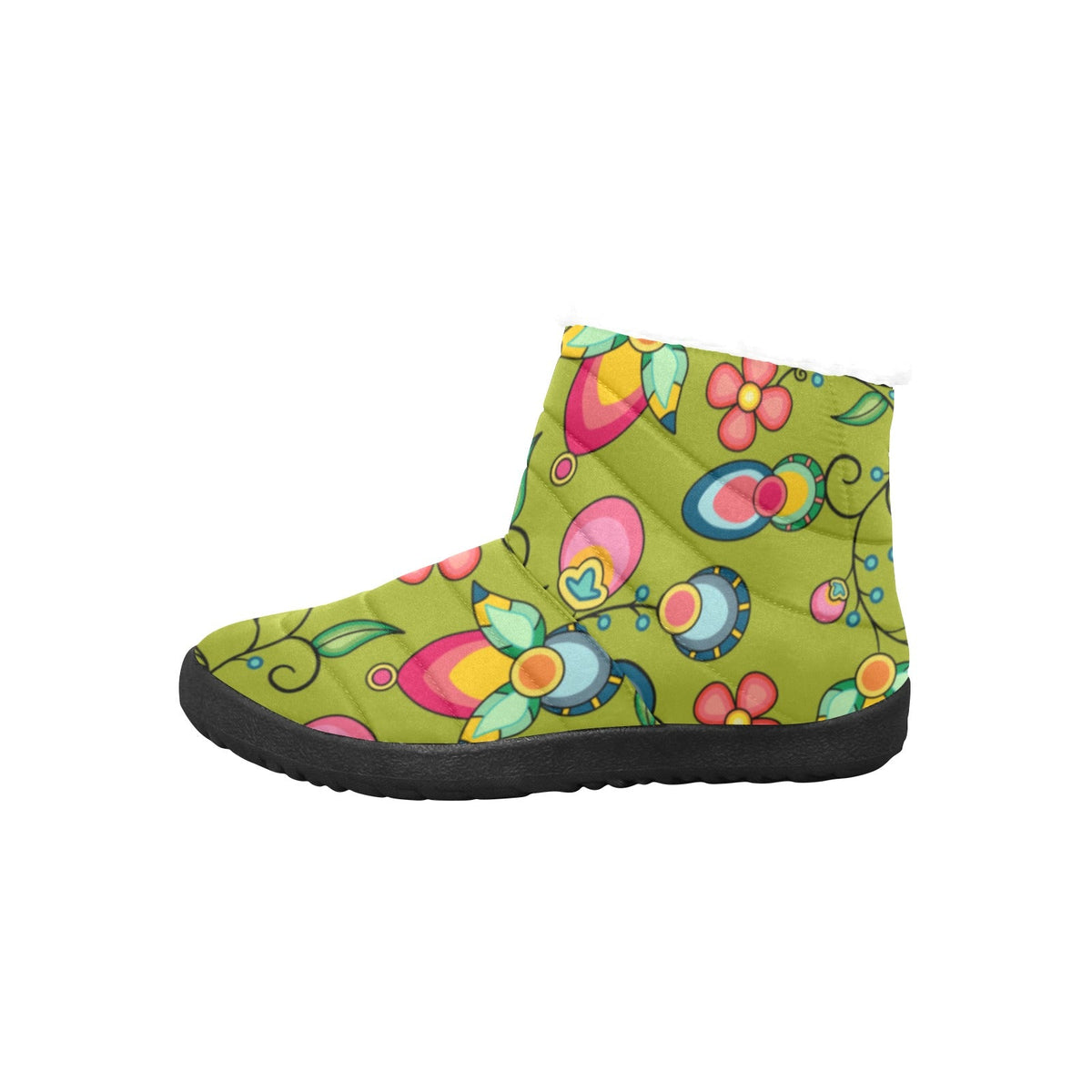 Floral Bounty Men's Padded Winter Boot