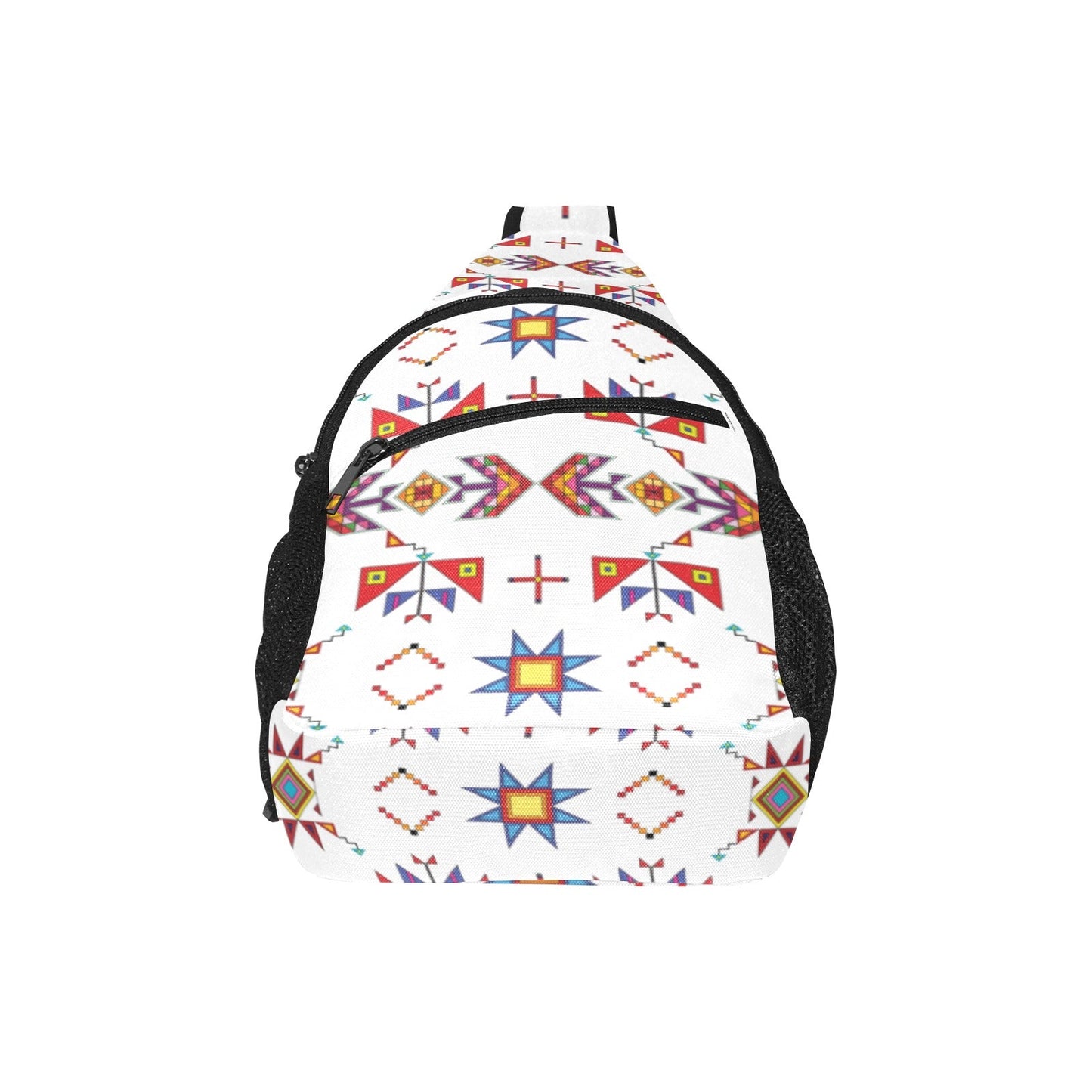 Scattered Generations White Chest Bag