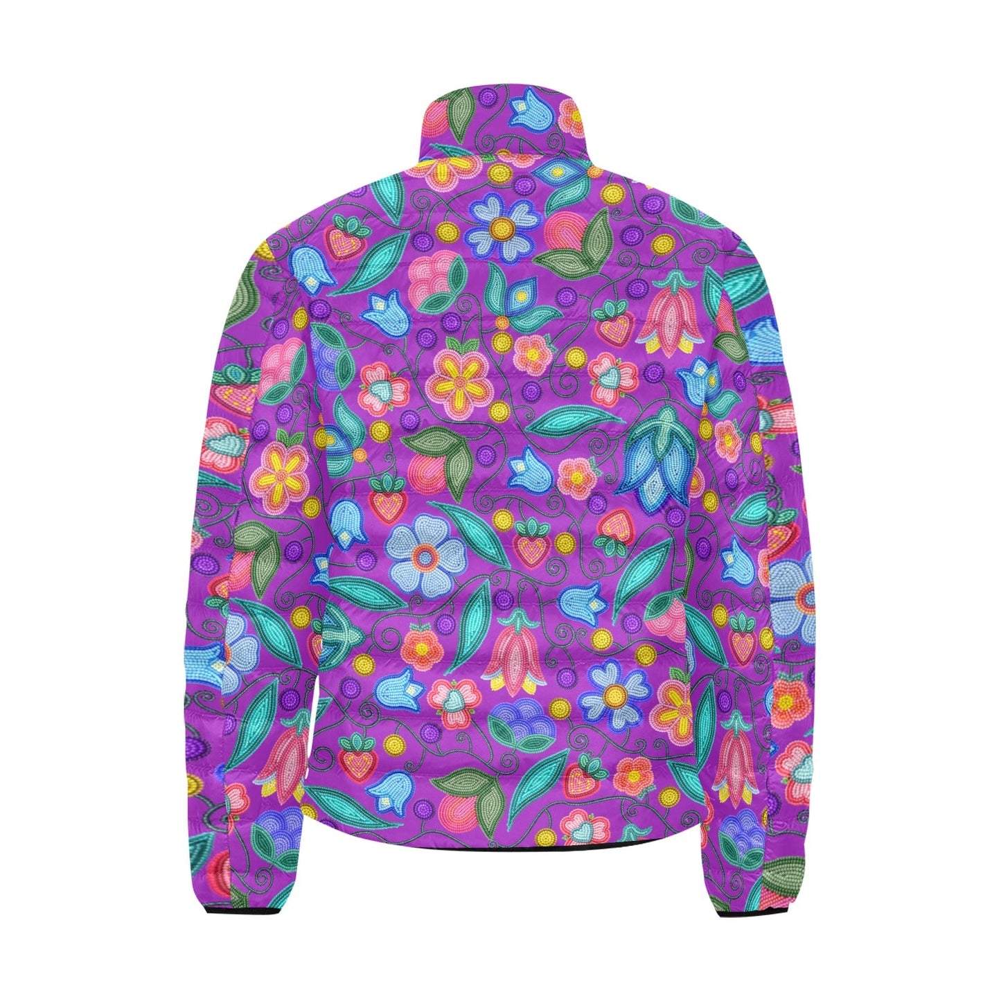Sweet Offering Purple Padded Jacket