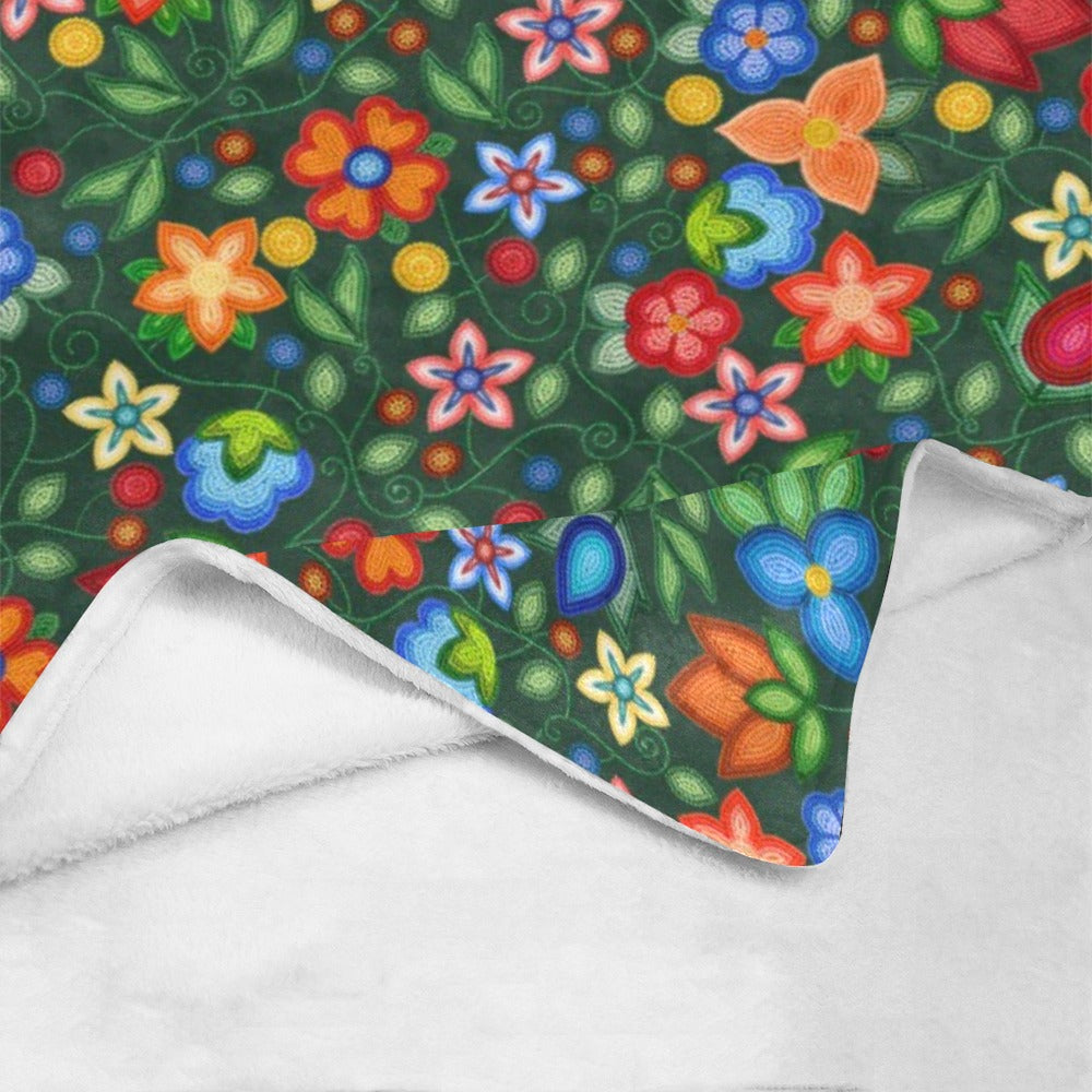 Morning Harmony Forest Large Micro Fleece Blanket