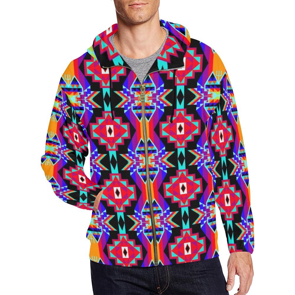 Fancy Full Zip Hoodie for Men