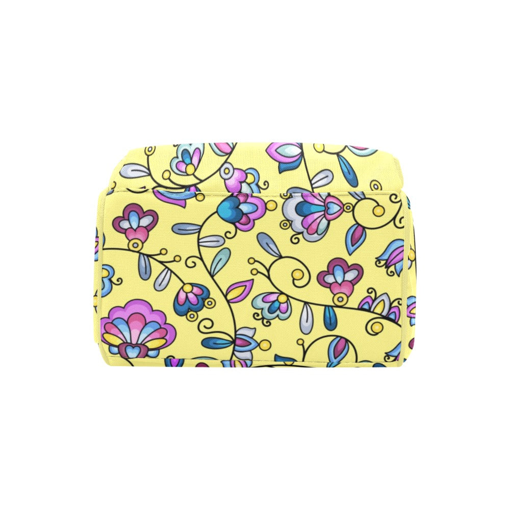 Autumn Bundle Blessing Yellow Multi-Function Diaper Backpack/Diaper Bag