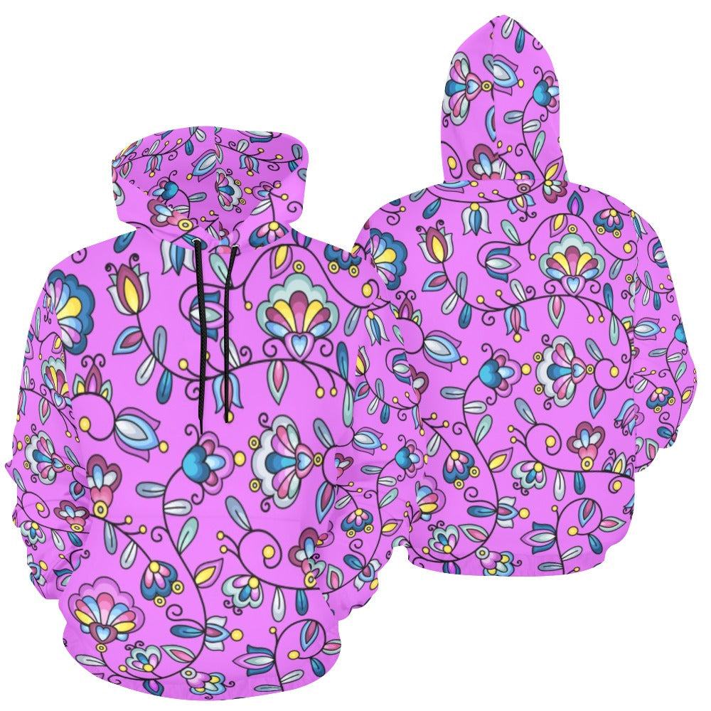 Autumn Bundle Blessing Purple Hoodie for Men