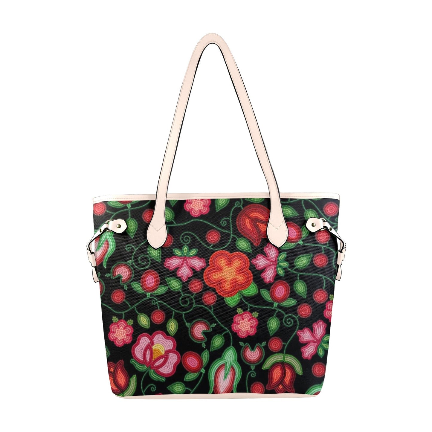 Rose Reverie Clover Canvas Tote