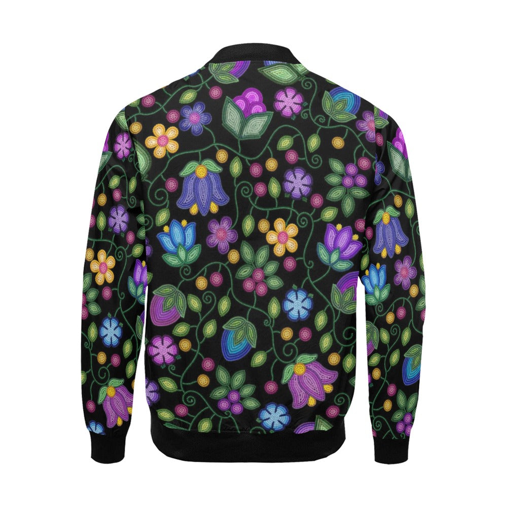 Bloom Uplift Black Bomber Jacket