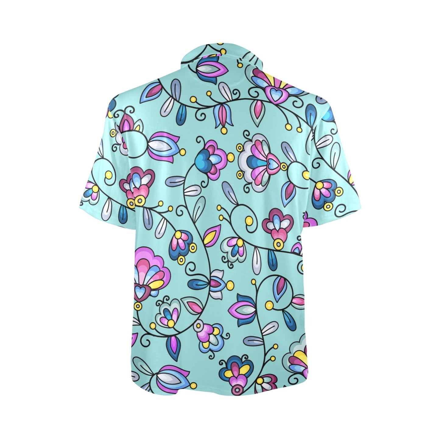 Autumn Bundle Blessing Turquoise Polo Shirt