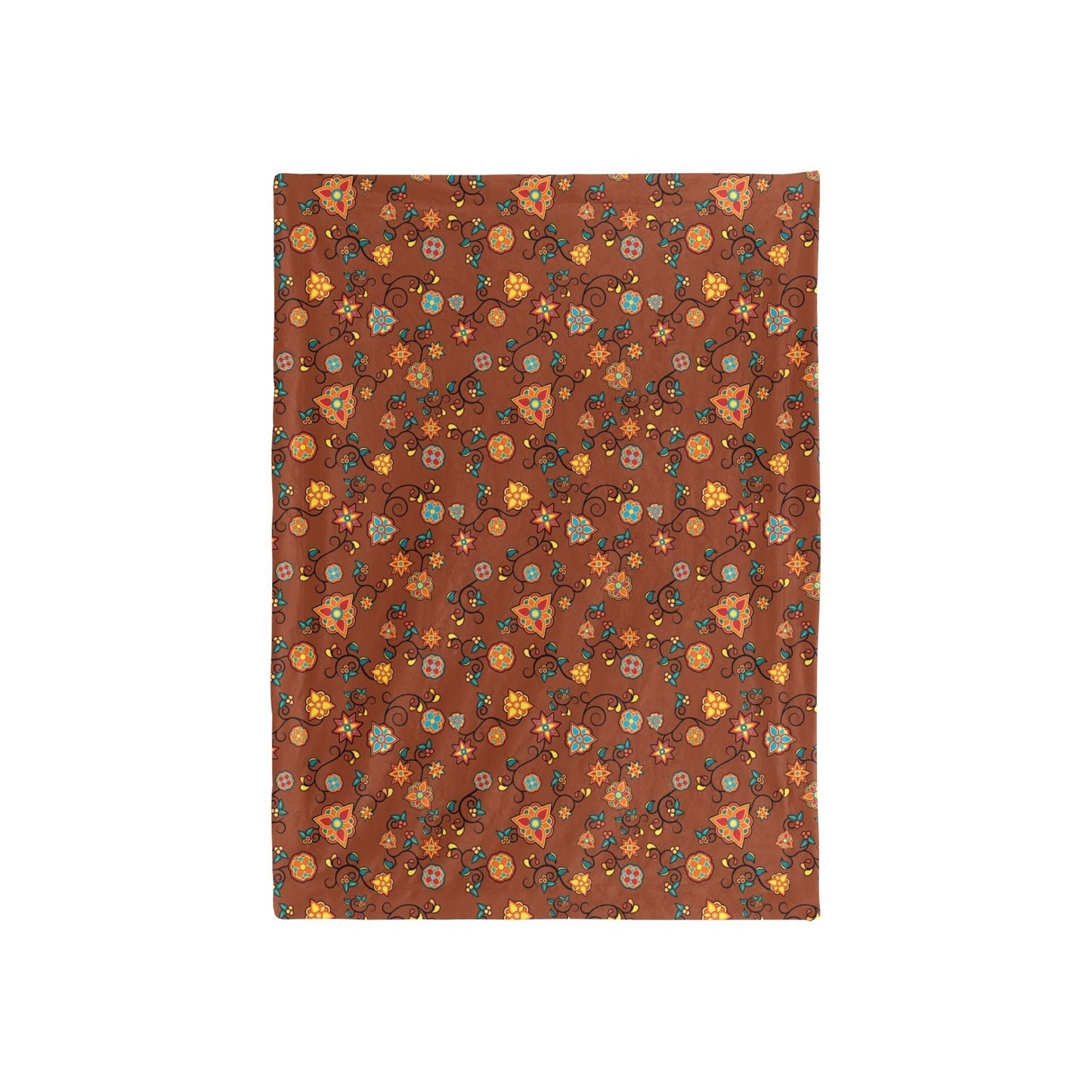 Fire Bloom Shade Baby Blanket 40"x50" Baby Blanket 40"x50" e-joyer