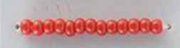 11/0 Seed Beads: Fire