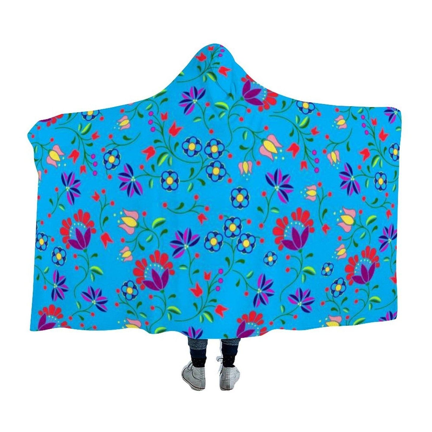 Fleur Indigine Hooded Blanket