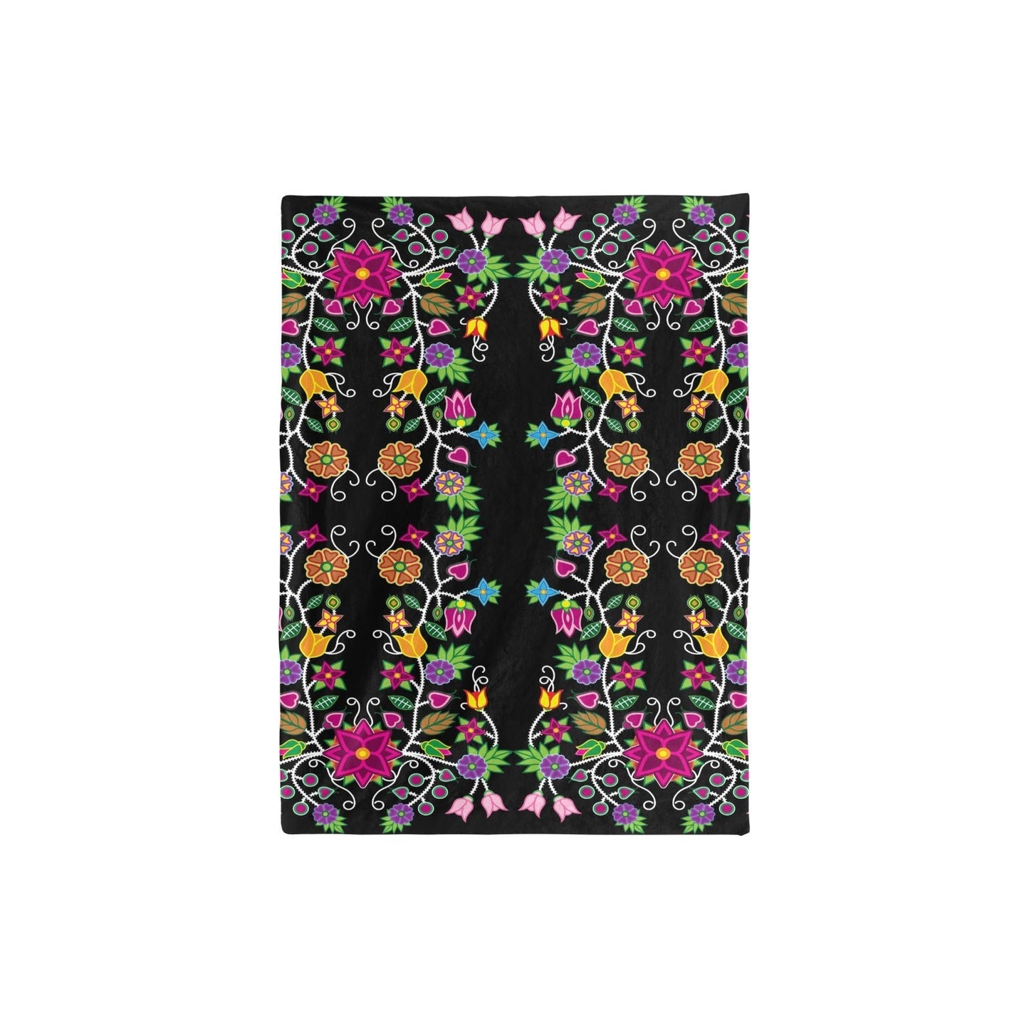 Floral Beadwork Baby Blanket 30"x40" Baby Blanket 30"x40" e-joyer